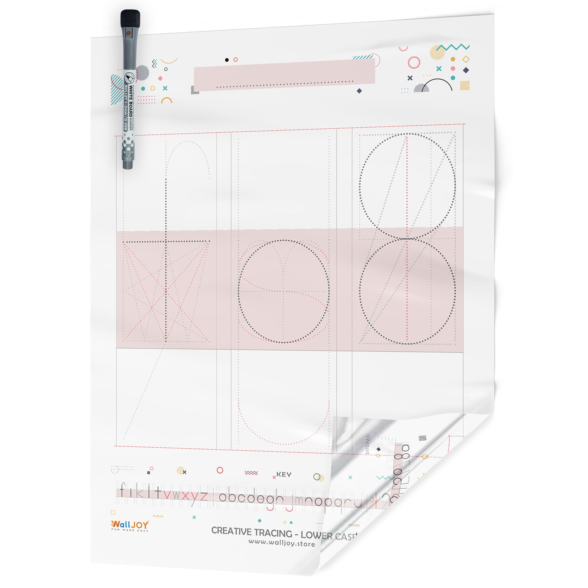Lowercase Alphabet Tracing