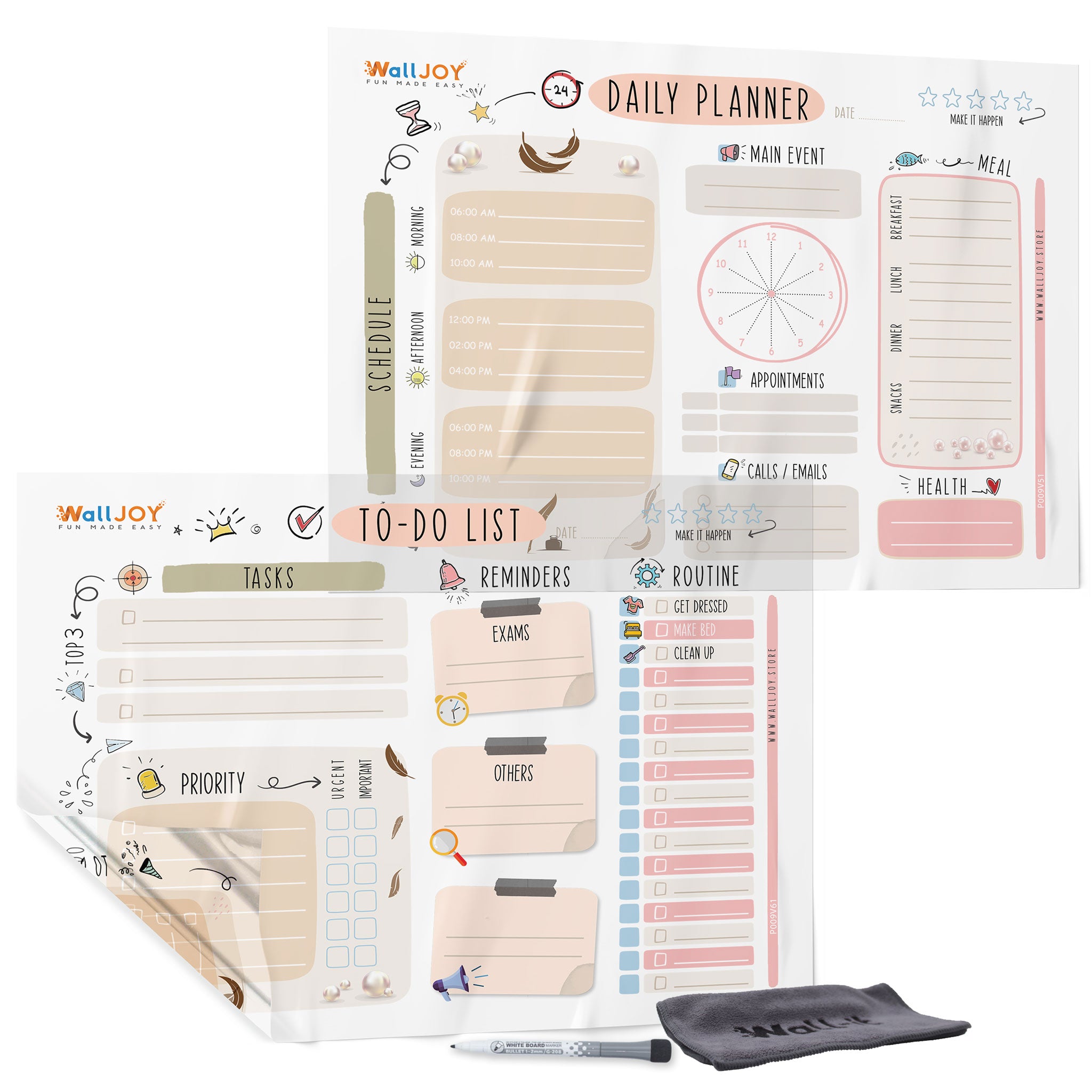Dry Erase Calendar Boards